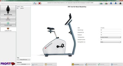mtmCUBE Cardiotest <p>Wie eingangs schon erwähnt, war bei uns einer der ersten Leitsätze „Vom Testen zum Trainieren“. Damit wollten wir in unserem Bereich des gesundheitsorientierten Cardiotrainings ein gutes und erfolgreiches Training anbieten können. Dabei war und ist es uns ein Anliegen, dass man mit einem Test nicht nur einen mehr oder minder guten Leistungszustand beschreibt, sondern daraus auch Schlüsse ziehen kann, was man tun sollte, um seine Leistungsfähigkeit (bzw. seinen Gesundheitszustand) angemessen und nachhaltig zu verbessern.</p>
<p>Aus diesen Gründen haben wir in unsere Testprogammpakete an prominenter Stelle den IPN-Test integriert.</p>